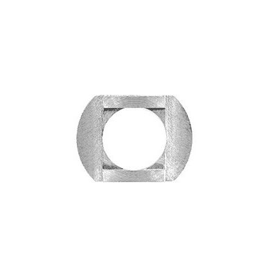 Rondella rettangolare autocentrante, acciaio inox