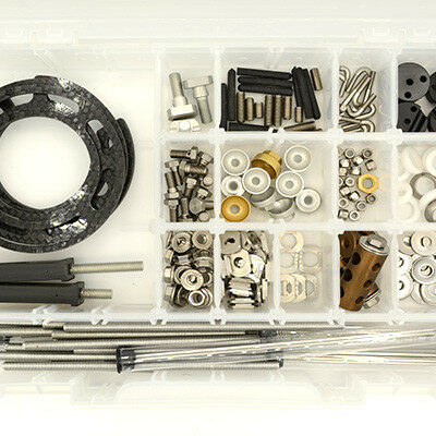 Kit fissatore esterno ibrido mini radiotrasparente