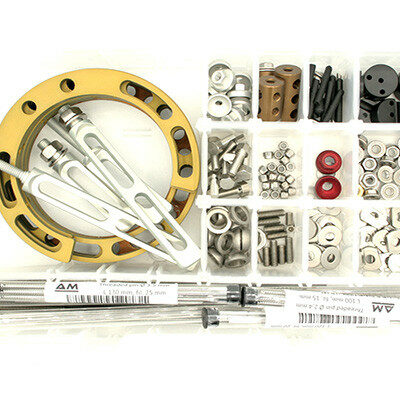 Kit fissatore ibrido midi alluminio